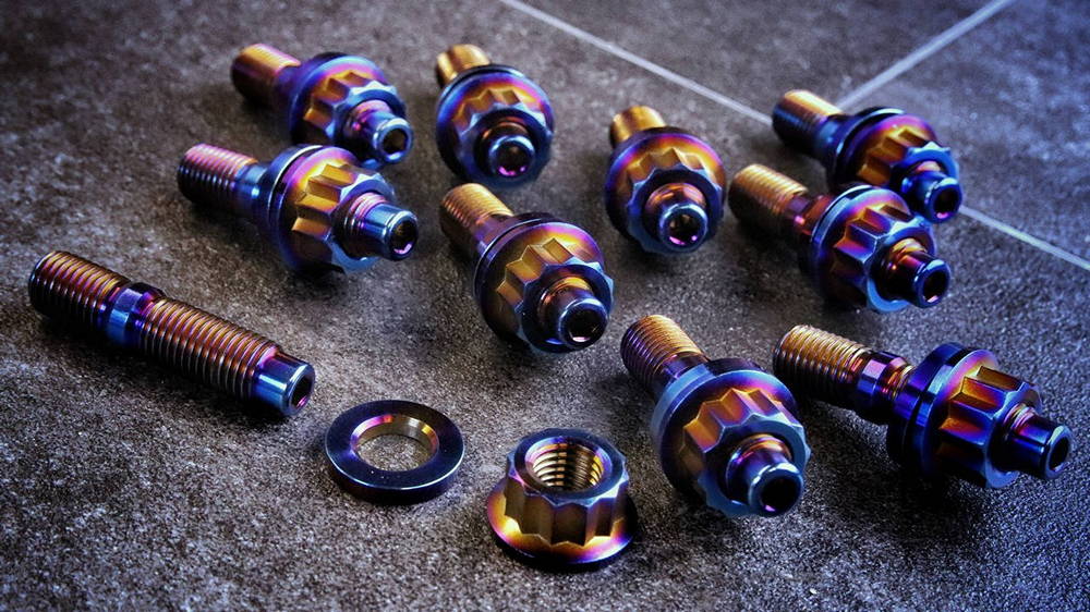 Auto Extreme RB20 RB25 SR20 Titanium Exhaust Manifold Studs (Sold Individually)