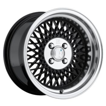 Klutch Wheels SL1 15″ x 8.5J ET17 4×100 Black
