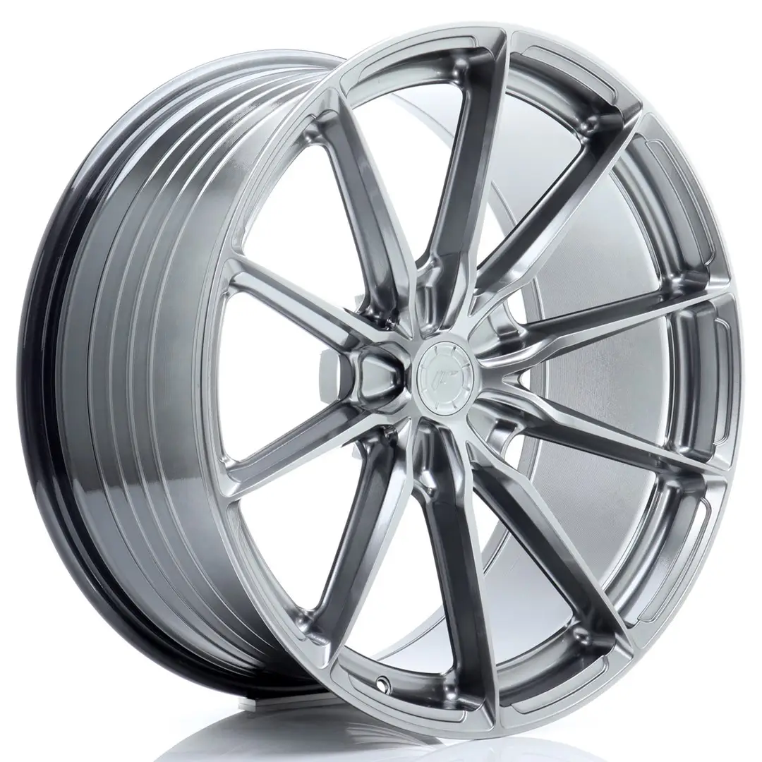 Japan Racing JR Wheels JR37 21" x 11J ET11-55 Custom PCD Hyper Black