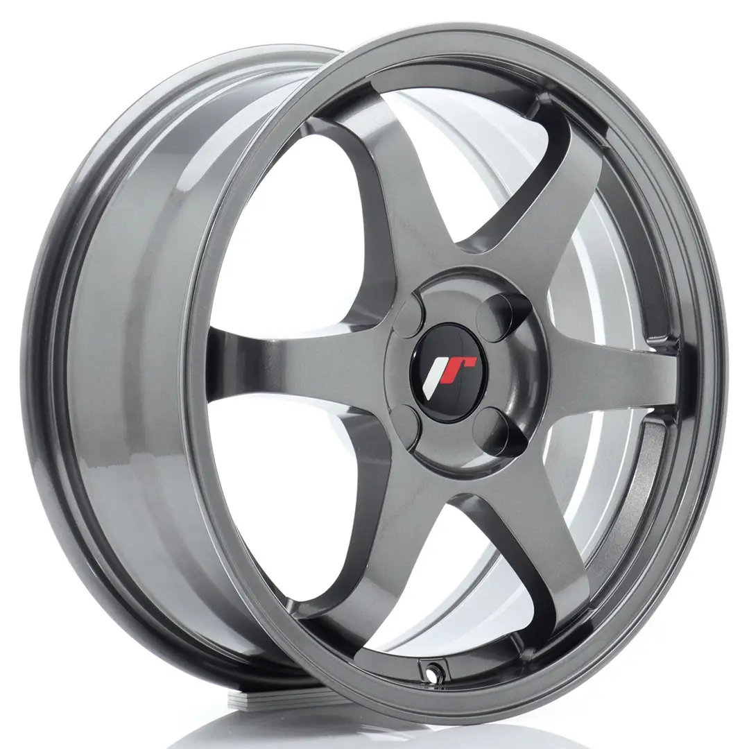 Japan Racing JR Wheels JR3 17" x 7J ET20-42 Custom PCD Gun metal