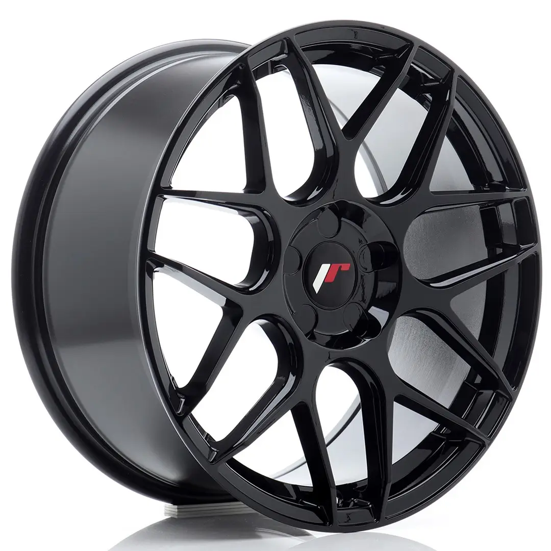 Japan Racing JR Wheels JR18 18" x 8.5J ET20-45 Custom PCD Black