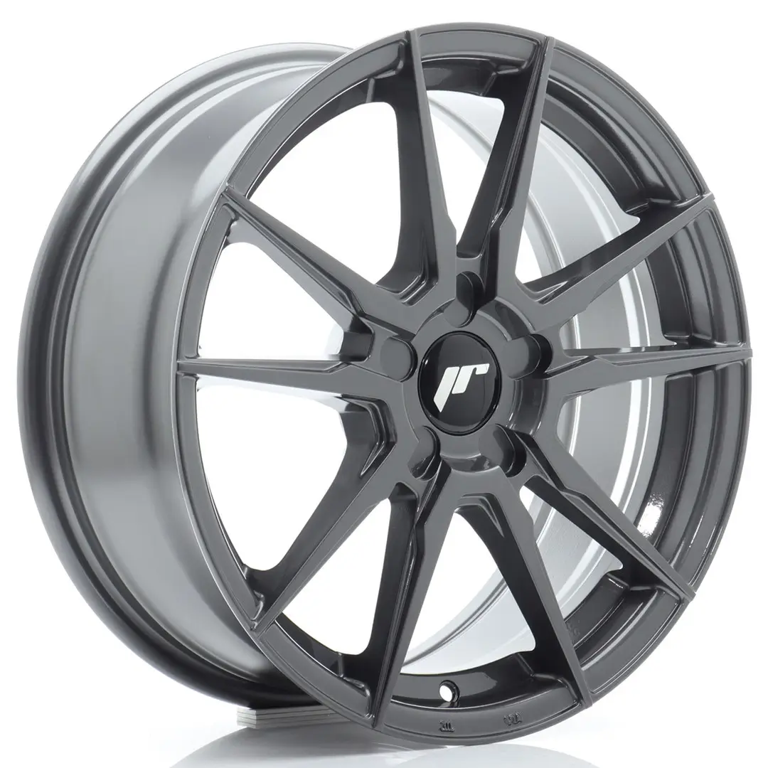 Japan Racing JR Wheels JR21 17" x 7J ET20-40 Custom PCD Hyper Gray