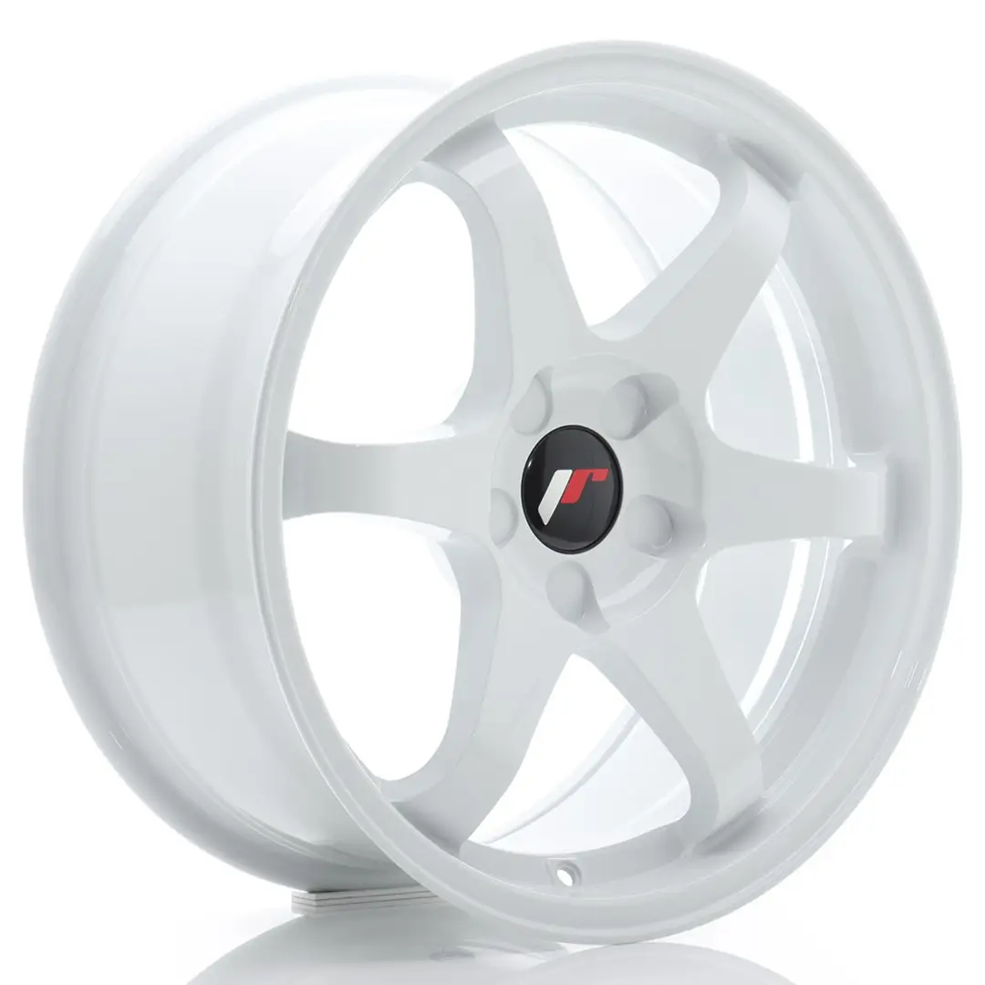 Japan Racing JR Wheels JR3 17" x 8J ET20-35 Custom PCD White