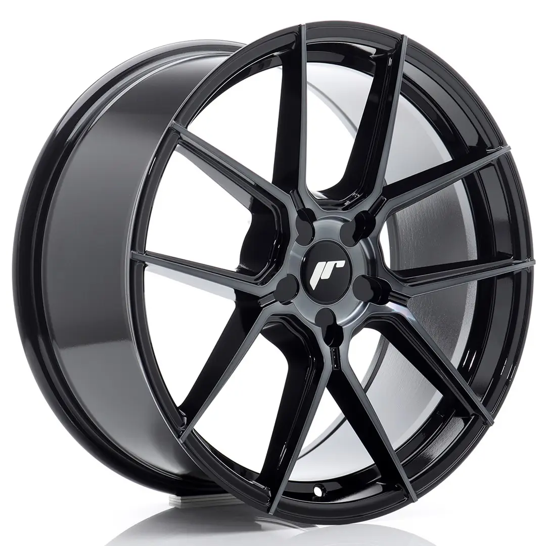 Japan Racing JR Wheels JR30 19" x 8.5J ET20-45 Custom PCD Black