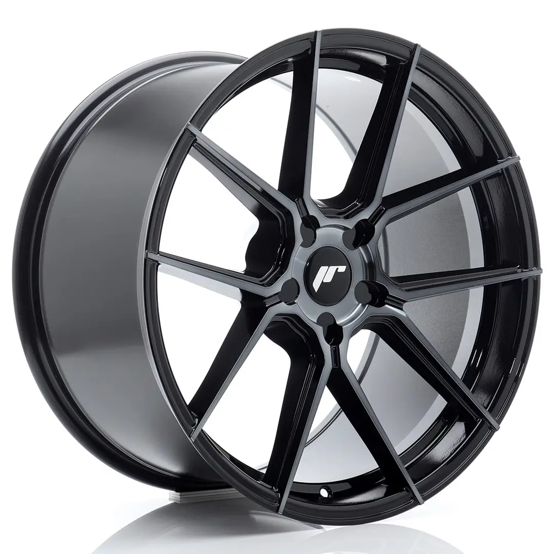 Japan Racing JR Wheels JR30 20" x 9J ET20-35 Custom PCD Black