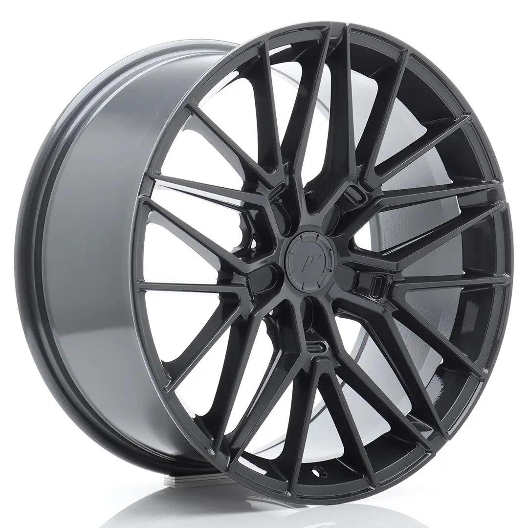 Japan Racing JR Wheels JR38 19" x 9.5J ET20-45 Custom PCD Hyper Gray