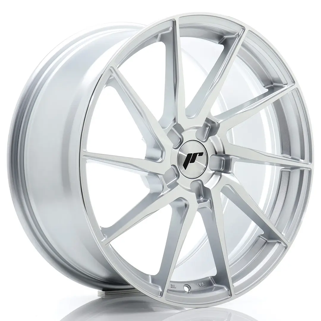 Japan Racing JR Wheels JR36 19" x 8.5J ET20-45 Custom PCD Silver