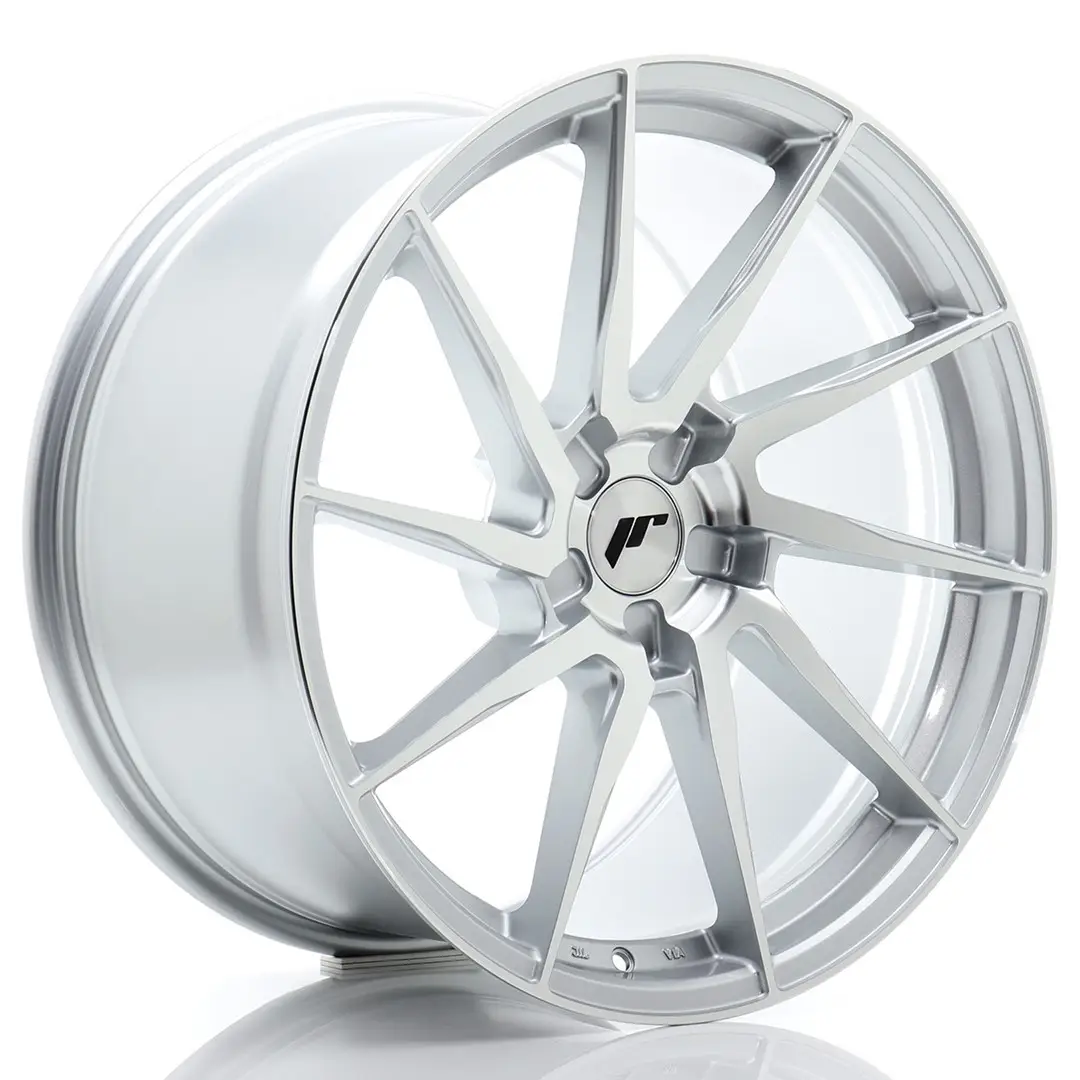 Japan Racing JR Wheels JR36 20" x 10J ET20-45 Custom PCD Silver