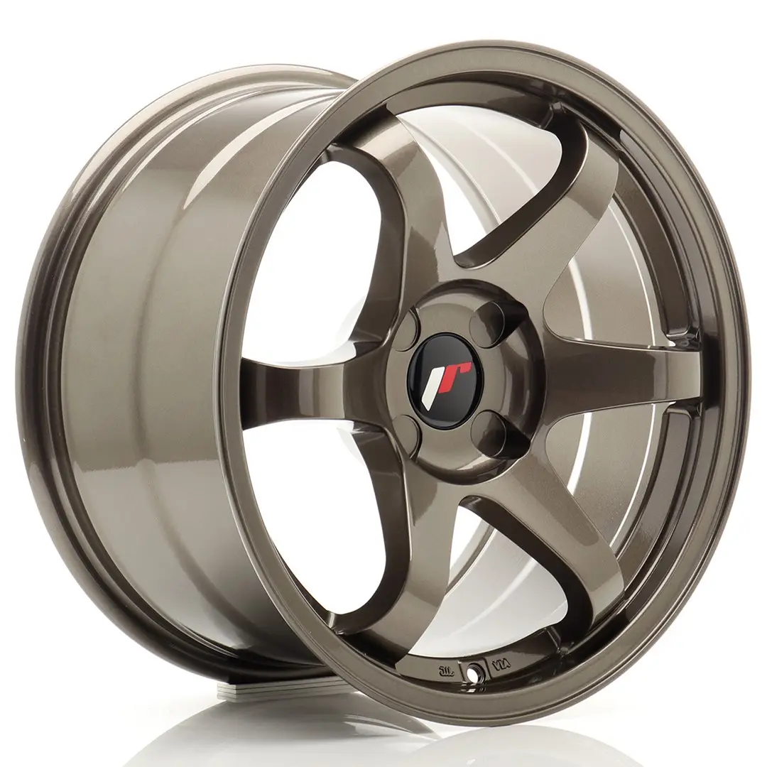 Japan Racing JR Wheels JR3 17" x 9J ET20-35 Custom PCD Bronze